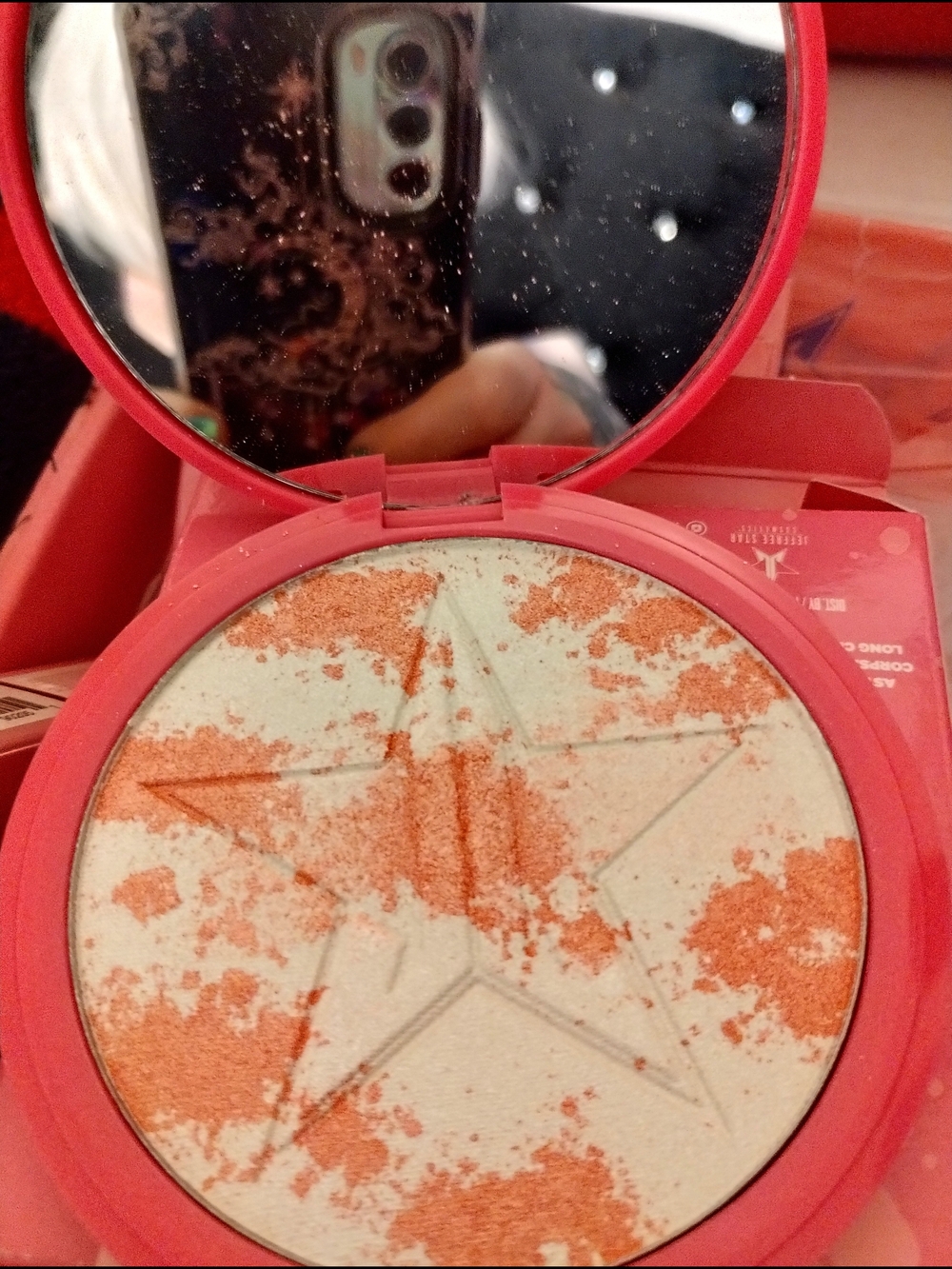 Jeffree Star Cosmetics Makeup Set with Red Metallic Bag - Picture 3 of 8